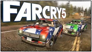 ГОНКИ на мустангах в Far Cry 5. Победитель получает новую тачку. (Far Cry 5 кооператив #3)