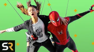 8 CENAS PERIGOSAS do homem-aranha que Tom Holland realmente fez