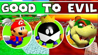 Super Mario 64 Characters: Good to Evil