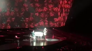 Demi Lovato- Stone Cold live with Nick Jonas