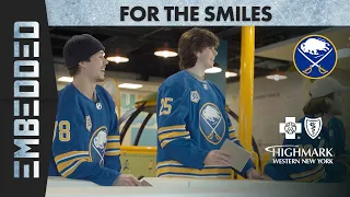 Day Of Fun With Jost, Power, Bryson, & Clague In The Community! | Buffalo Sabres: Embedded