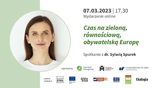 82. Spotkanie Klubu Myśli Ekologicznej – Sylwia Spurek