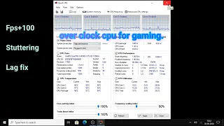 overclock cpu without changing any bios settings!!
