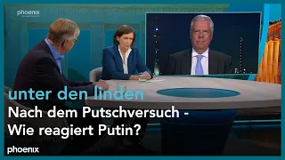 unter den linden: Nach dem Putschversuch - Wie reagiert Putin?