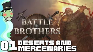 Deserts And Mercenaries - Battle Brothers+DLC Let's Play Episode 1