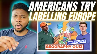 🇬🇧BRIT Reacts To AMERICANS TRY TO LABEL A MAP OF EUROPE!