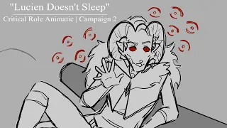 "Lucien Doesn't Sleep..." | Critical Role Mini Animatic | Campaign 2