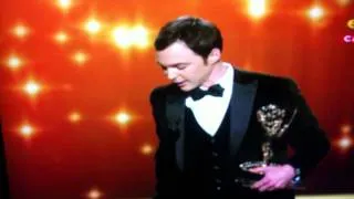 Emmys 2011 - Jim Parsons Wins Emmy Award  For Lead Actor In A Comedy Series