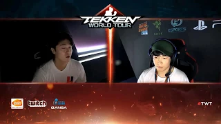 Qudans (Devil Jin) vs Jeondding Top 8 SEA major 2018 Tekken World Tour Tekken 7