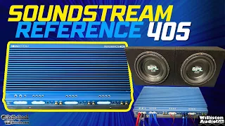 Old School Soundstream Reference 405 Amp Dyno Test