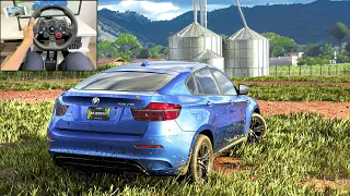 BMW X6 Extreme OFFROADING | The Crew Motorfest  (Steering Wheel + Shifter) Gameplay