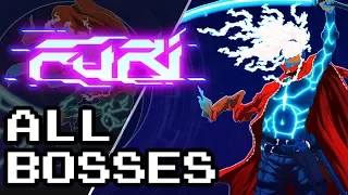 FURI: All Bosses + Cutscenes