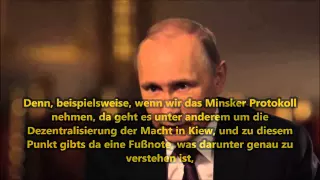 Russlands Präsident Putin zur Ukraine-Krise l  Russ.TV Interview