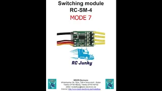 Beier RC-SM-4 Mode 7 - Pulse when moving