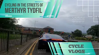 Cycling in the Streets of Merthyr Tydfil Town - Day 2