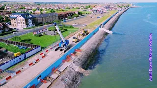 Canvey Island Seawall improvements update June 2023