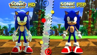 Sonic Generations, now on PSP