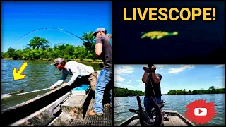 Garmin LIVESCOPE Paddlefish Snagging! - LAST Day of Season! - Lake of the Ozarks