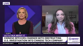 DOJ Charges Chinese Intel Officers over Huawei Investigation | ASD’s Lindsay Gorman on Newsy