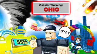 ROBLOX Natural Disaster Survival Funny Moments (MEMES) #1