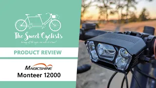 12,000 lumens with a beam cutoff! Magicshine Monteer 12000 MTB Bike Headlight Review - feat. Remote