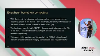 I have come to bury the BIOS, not to open it   The need for holistic systems   Bryan Cantrill