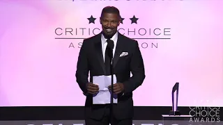 Jamie Foxx Makes a Surprise Appearance (Full Speech)