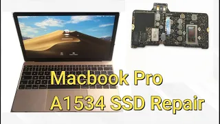 Macbook A1534 réparation SSD /Repair Hard disk A1534