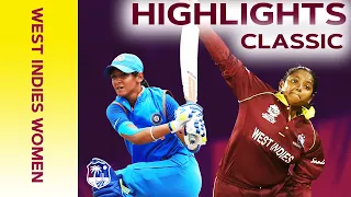 Final Ball Thriller Decided by ONE Run! | Classic Match Highlights | West Indies Women v India 2019