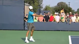 Federer. Удар справа.