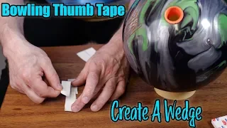 The Perfect Bowling Release | Bowling Tip on Using Thumb Tape