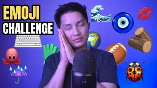 ASMR Emoji Challenge For Sleeping Right Now!!!