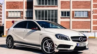Mercedes-Benz A45 AMG PURE SOUND Driving HARD