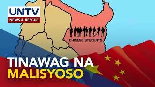 China, tinawag na malisyoso ang paratang hinggil sa pagdagsa ng Chinese students sa Cagayan