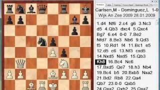 Carlsen-Dominguez Corus 2009