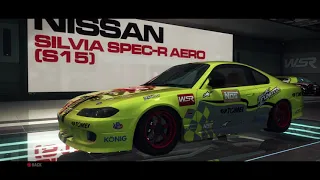 Nissan Silvia (S15) in 12 arcade racing games [PC]