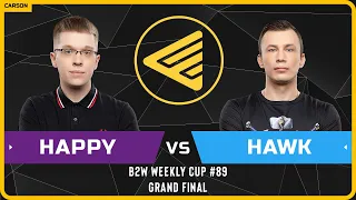 WC3 - [UD] Happy vs HawK [HU] - GRAND FINAL - B2W Weekly Cup #89