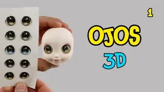 How to make 3D eyes | Maleficent 2 | Cold Porcelain | My Best Ideas