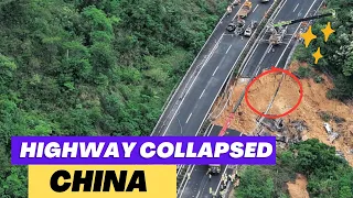 BREAKING: At Least 24 Dead After Highway Collapses In Flood-Hit Southern China