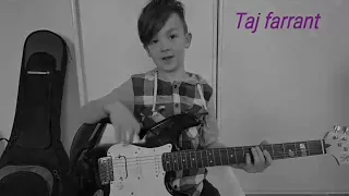 Tribute to prince purple rain by 8 year old TAJ FARRANT