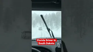 Florida Driver on Snow! 🥶