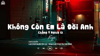 Lofi Chill Không Còn Em Là Đời Anh Chẳng Ý Nghĩa Gì - Muốn Em Là Lofi | Nhạc Lofi Chill Tik Tok 2022