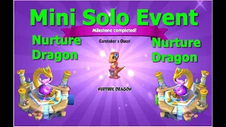 Caretakers Quest-Dragon Mania Legends | Solo Event | New Chrono divine event | Nurture Dragon