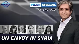 Indus Special with Ejaz Haider | UN Envoy in Syria | Ep 169 | Indus News