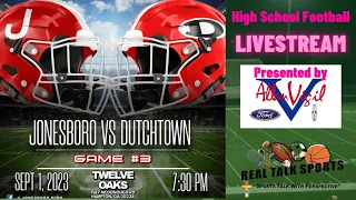 Jonesboro (GA) vs Dutchtown (GA) 9-1-23 #HighScoolFootball Livestream