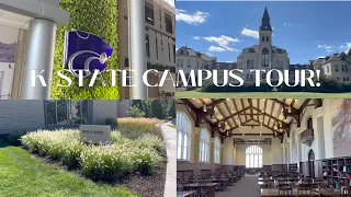 K STATE CAMPUS TOUR 💜 || walking through my class schedule