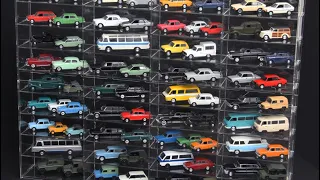 Моя коллекция масштабных автомобильных моделей.