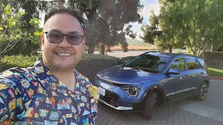 Renting a 2023 KIA NIRO EV from Hertz