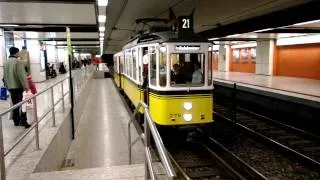 Linie 21 Strassenbahn Oldtimerlinie Einfahrt HBF Veteran Tramway arrival main station