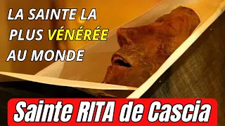 Le Corps Incorruptible de Sainte Rita de Cascia après 500 ans: la Sainte la plus vénérée au monde.